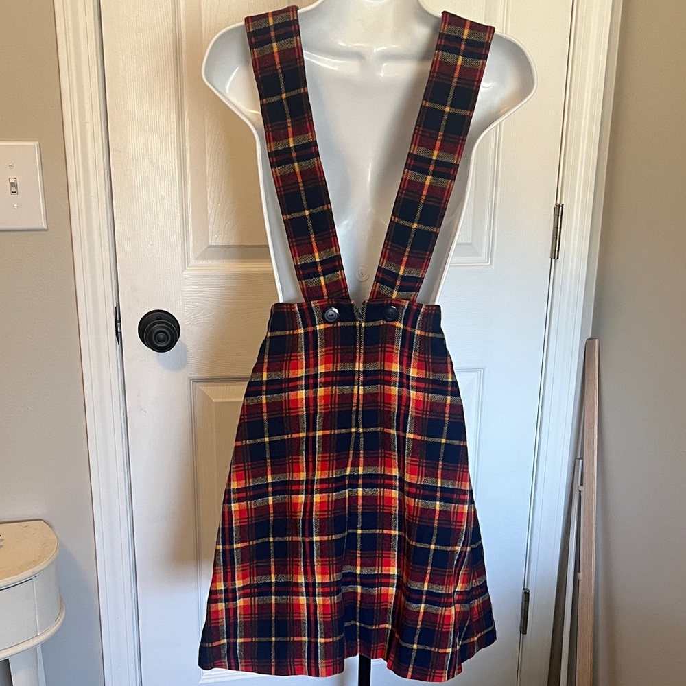 Rare Pendleton Unique Virgin Wool Plaid Sleeveles… - image 5
